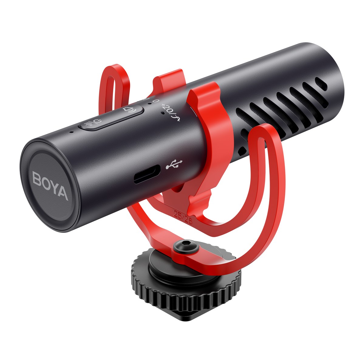 Boya BY-MM1 AI shotgun mikrofon, AI redukcija šuma