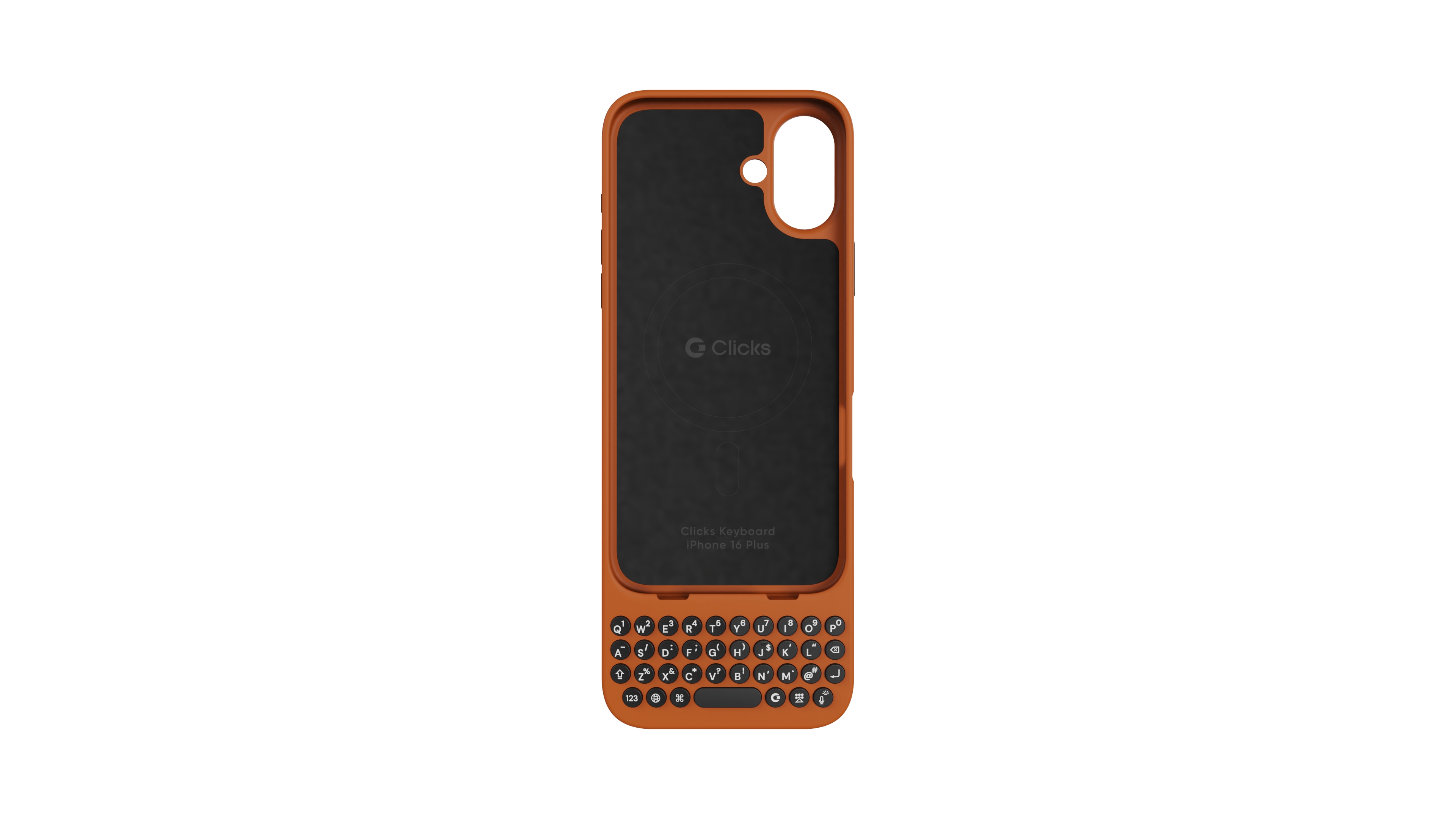 Clicks Keyboard for iPhone 16 Plus Spice