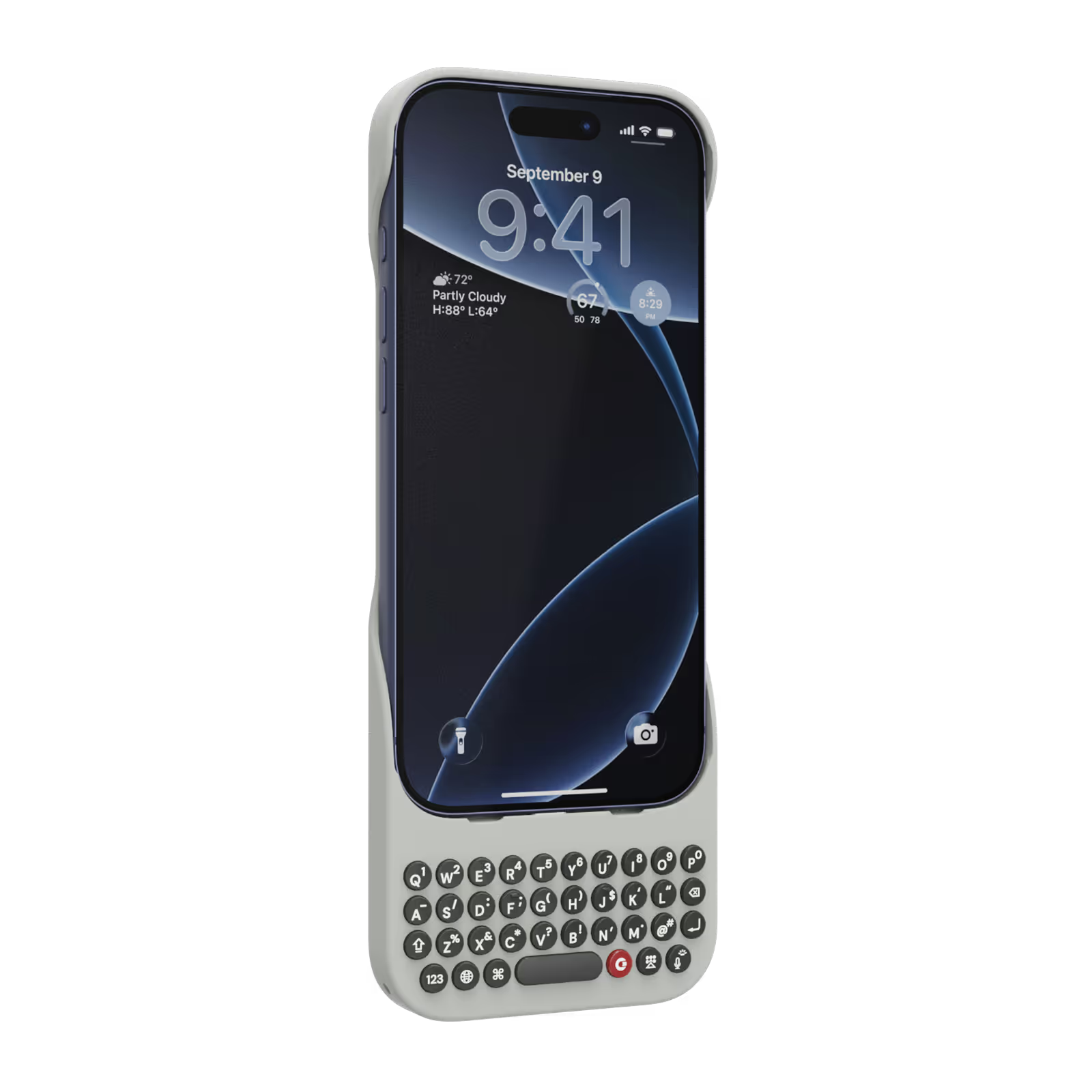 Clicks Keyboard for iPhone 17 Pro Max Smoke