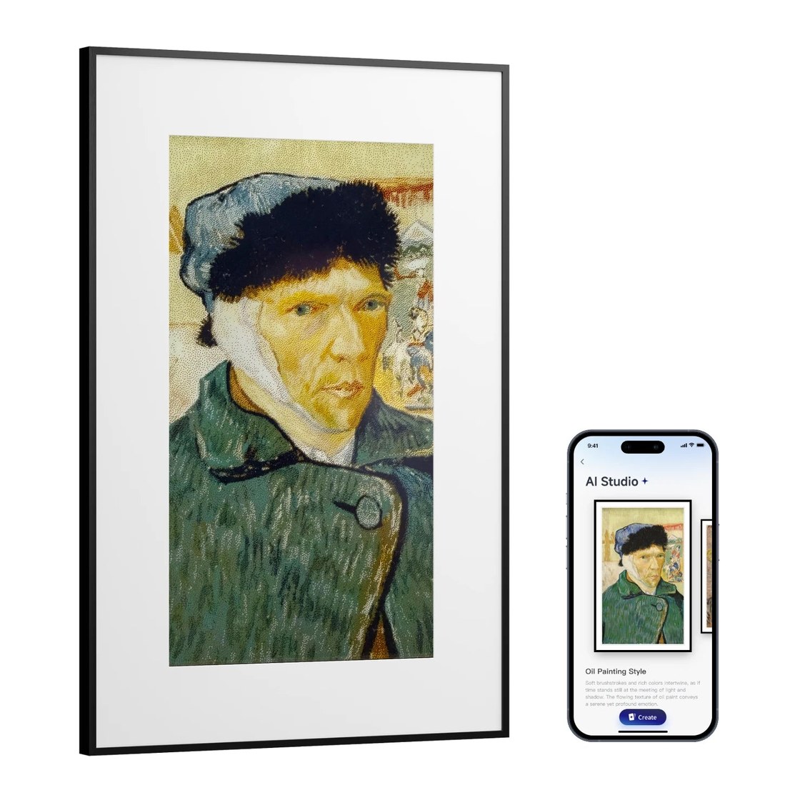 SwitchBot AI Art Frame 31,5" pametni ram