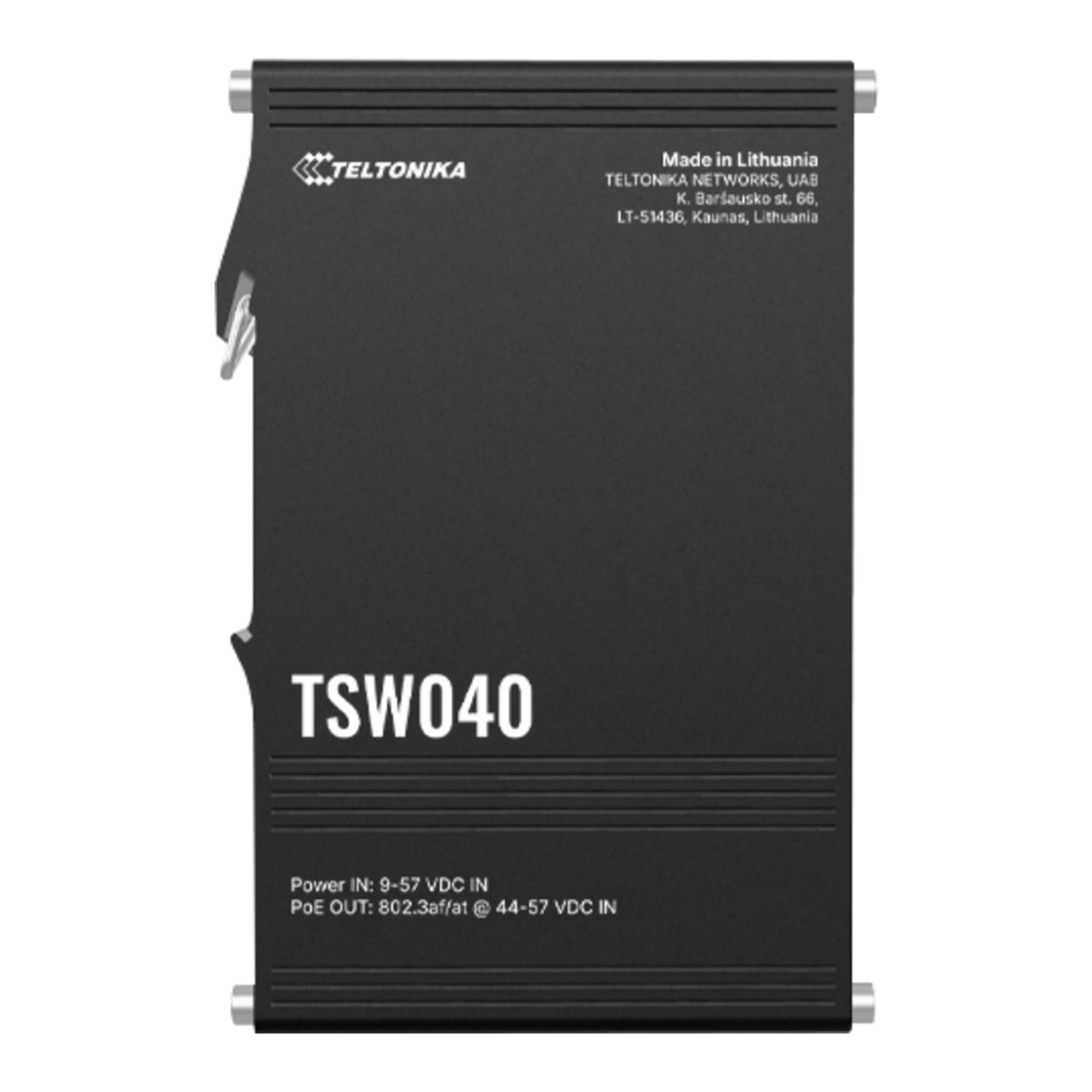 Teltonika TSW040 8-port 10/100 switch PoE+