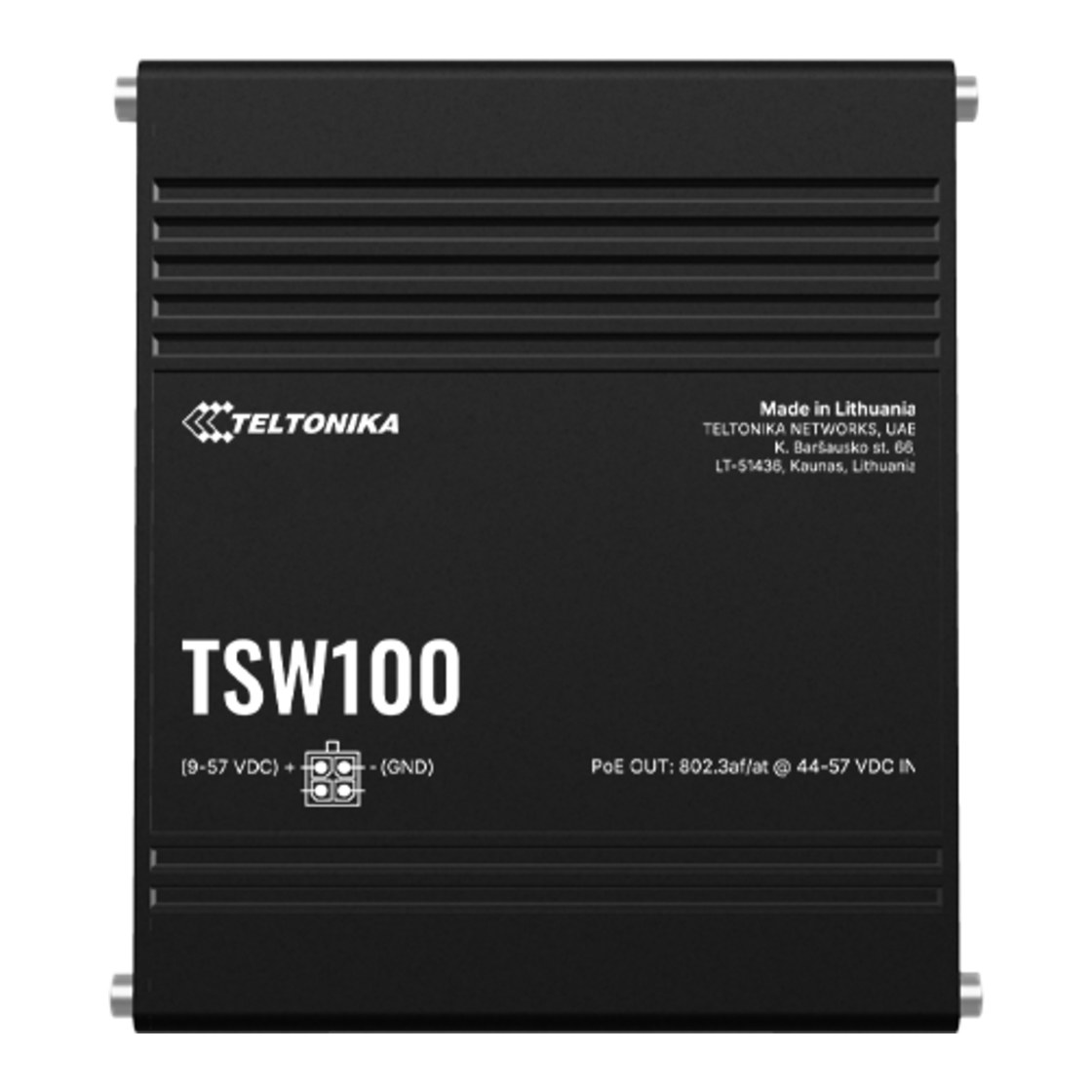 Teltonika TSW100 5-port Gigabit switch PoE+